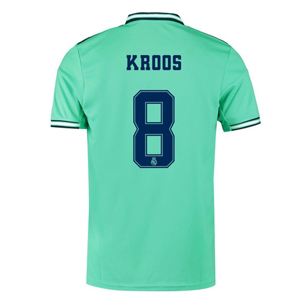 Trikot Real Madrid NO.8 Kroos Ausweich 2019-20 Grün Fussballtrikots Günstig